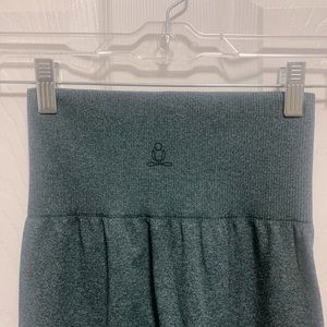 Phat Buddha green leggings one size